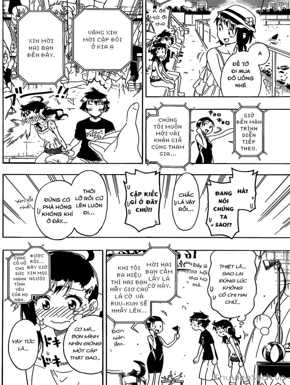 Truyện Tranh Tình Yêu Giả Tạo - Nisekoi trang 8