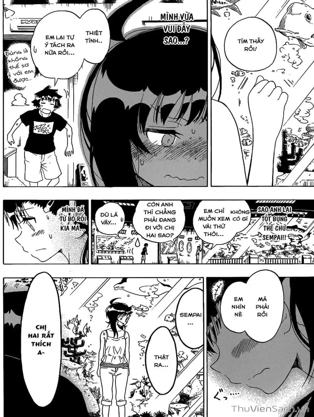 Truyện Tranh Tình Yêu Giả Tạo - Nisekoi trang 8