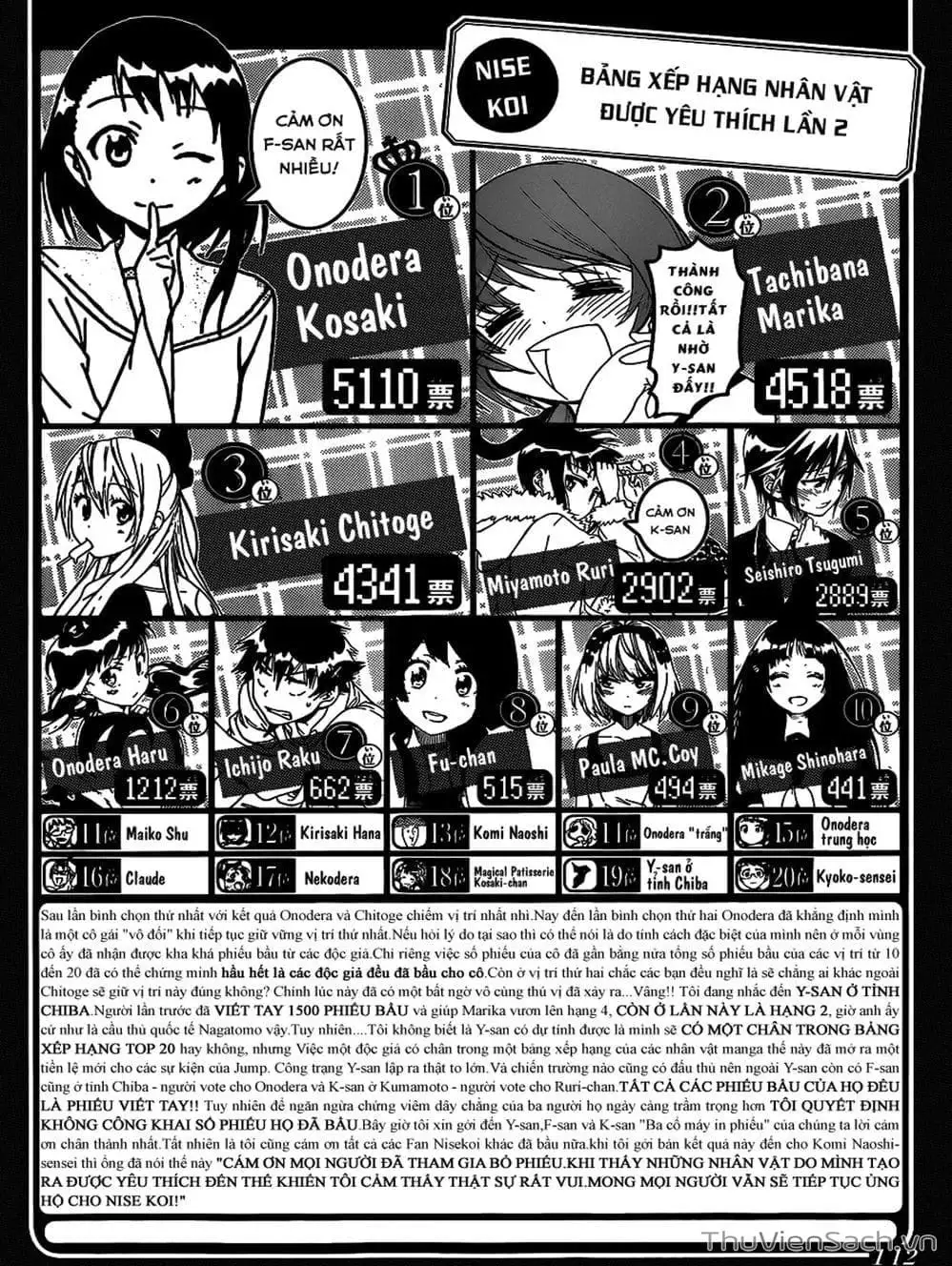 Truyện Tranh Tình Yêu Giả Tạo - Nisekoi trang 8