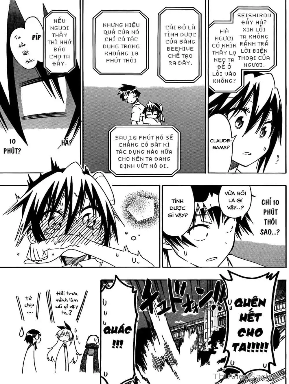 Truyện Tranh Tình Yêu Giả Tạo - Nisekoi trang 8