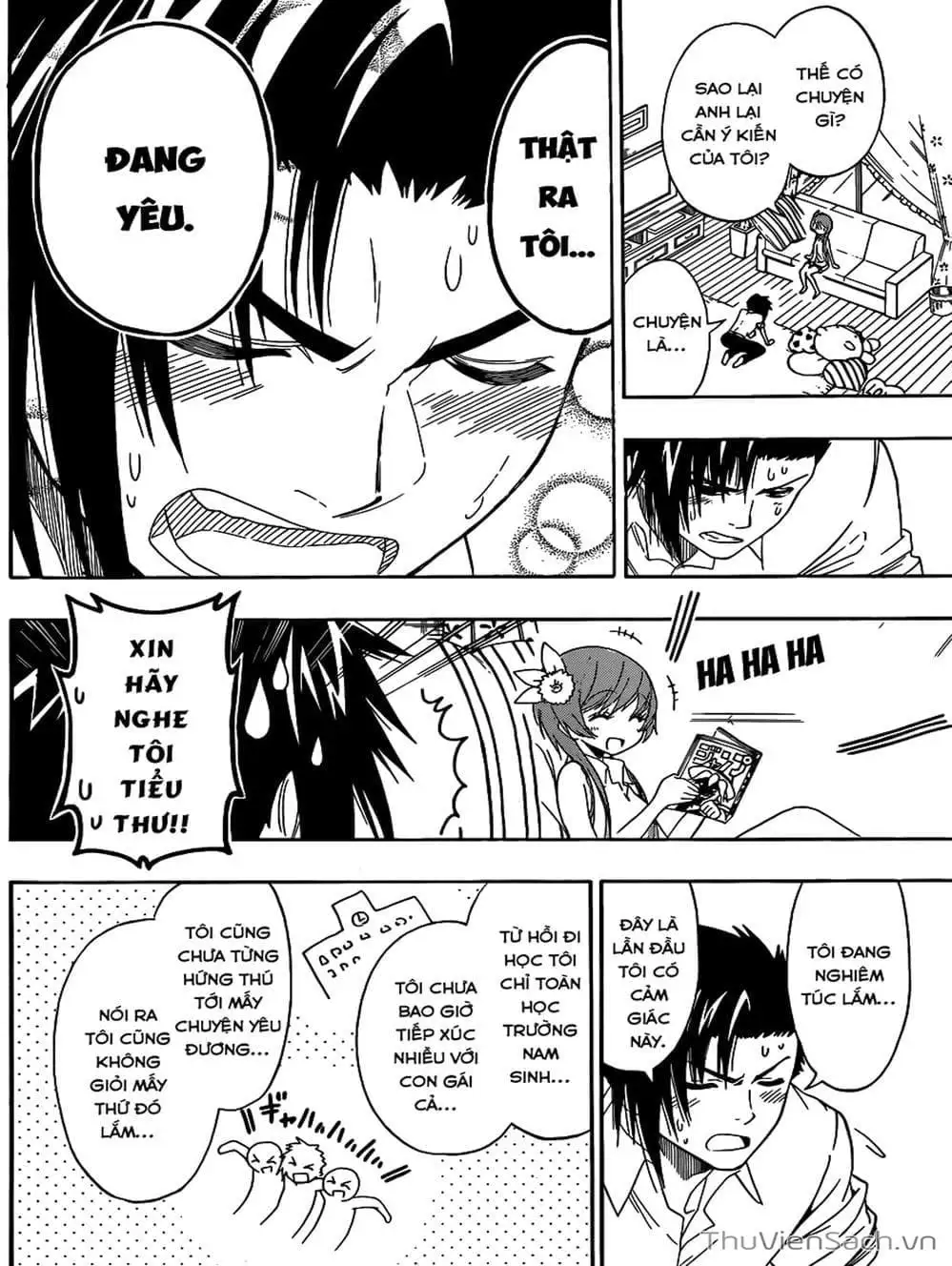 Truyện Tranh Tình Yêu Giả Tạo - Nisekoi trang 8