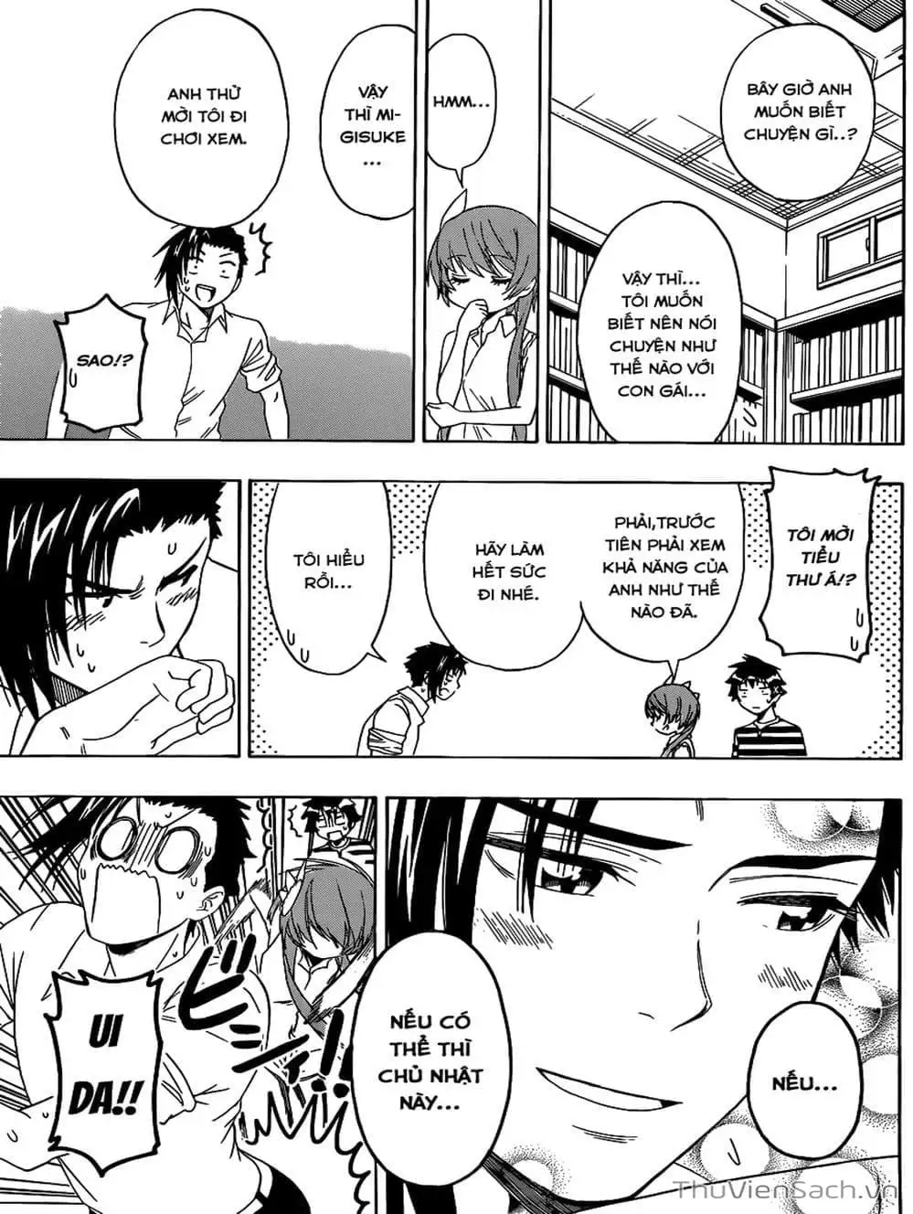 Truyện Tranh Tình Yêu Giả Tạo - Nisekoi trang 8