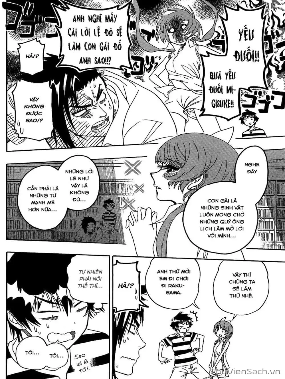 Truyện Tranh Tình Yêu Giả Tạo - Nisekoi trang 8