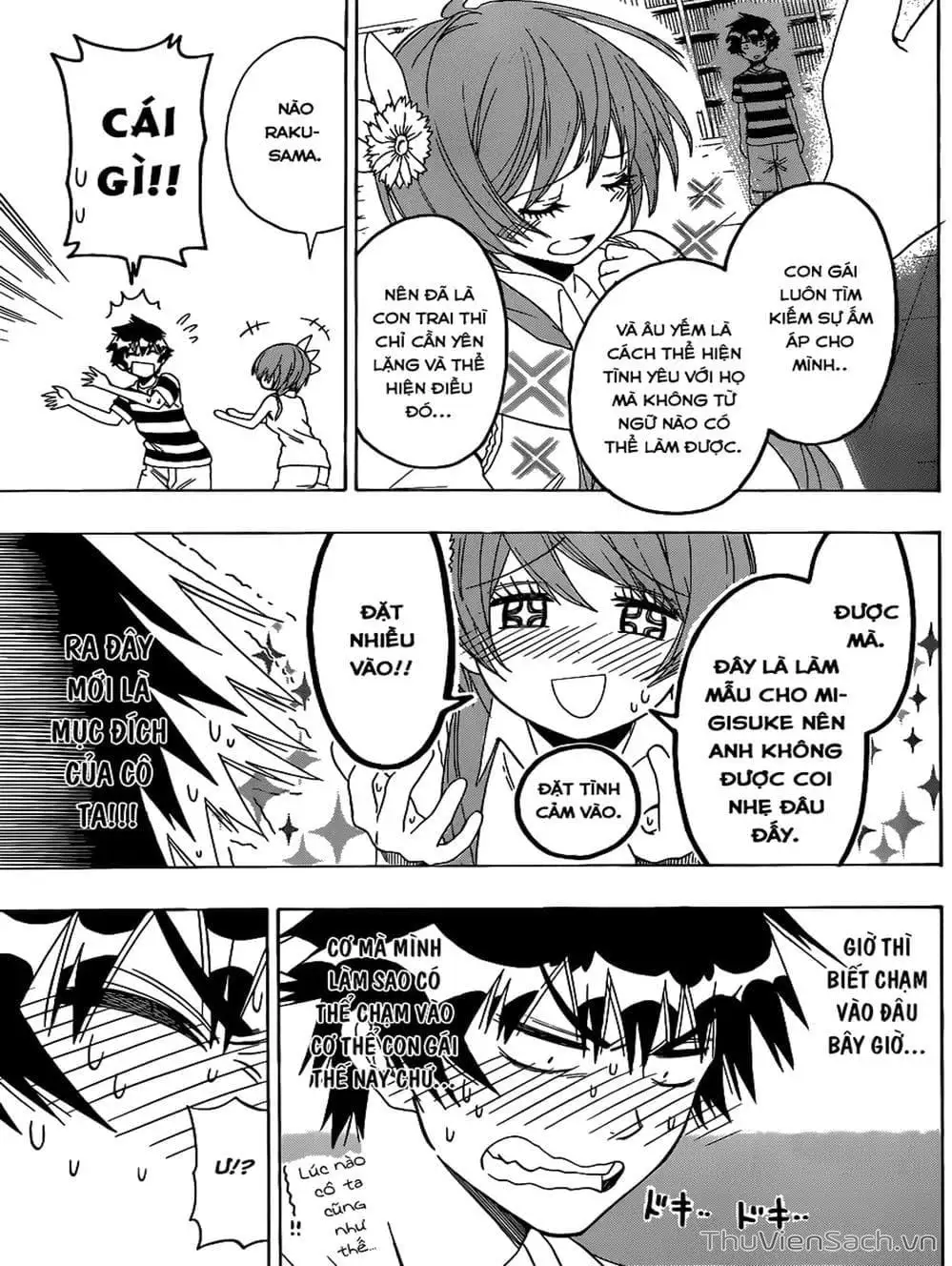 Truyện Tranh Tình Yêu Giả Tạo - Nisekoi trang 8