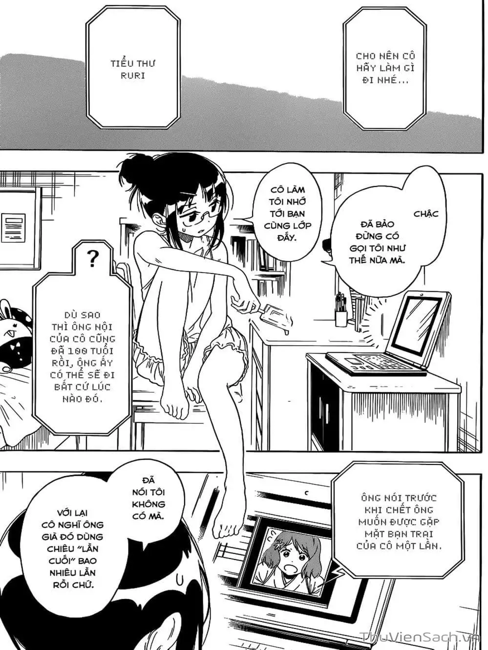 Truyện Tranh Tình Yêu Giả Tạo - Nisekoi trang 8