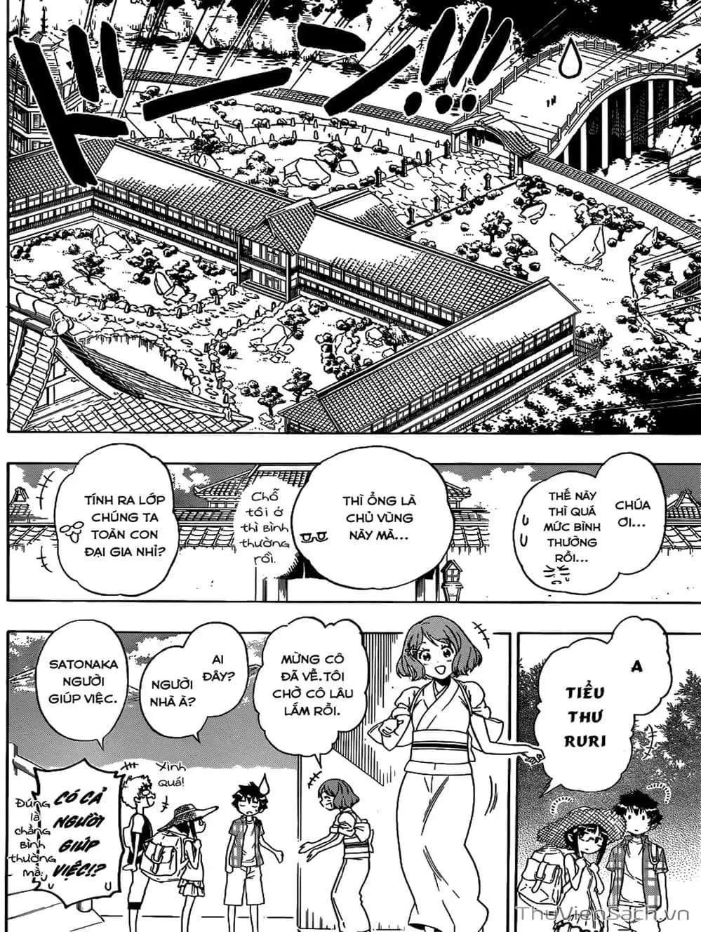 Truyện Tranh Tình Yêu Giả Tạo - Nisekoi trang 8