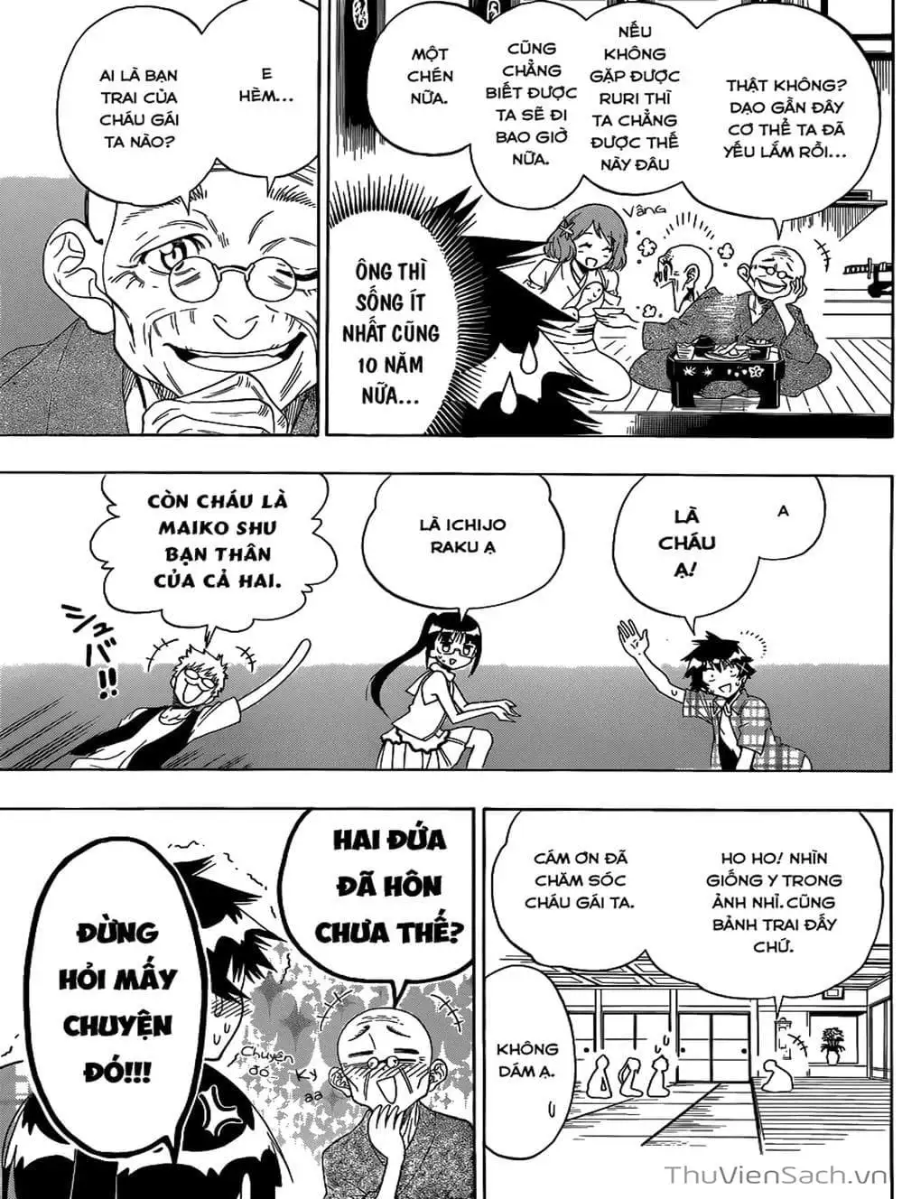 Truyện Tranh Tình Yêu Giả Tạo - Nisekoi trang 8