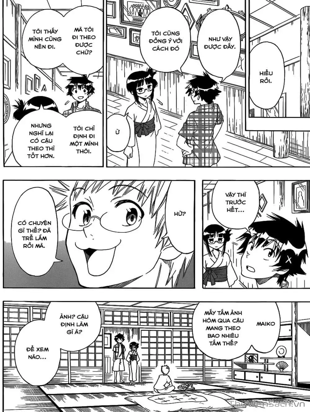 Truyện Tranh Tình Yêu Giả Tạo - Nisekoi trang 8