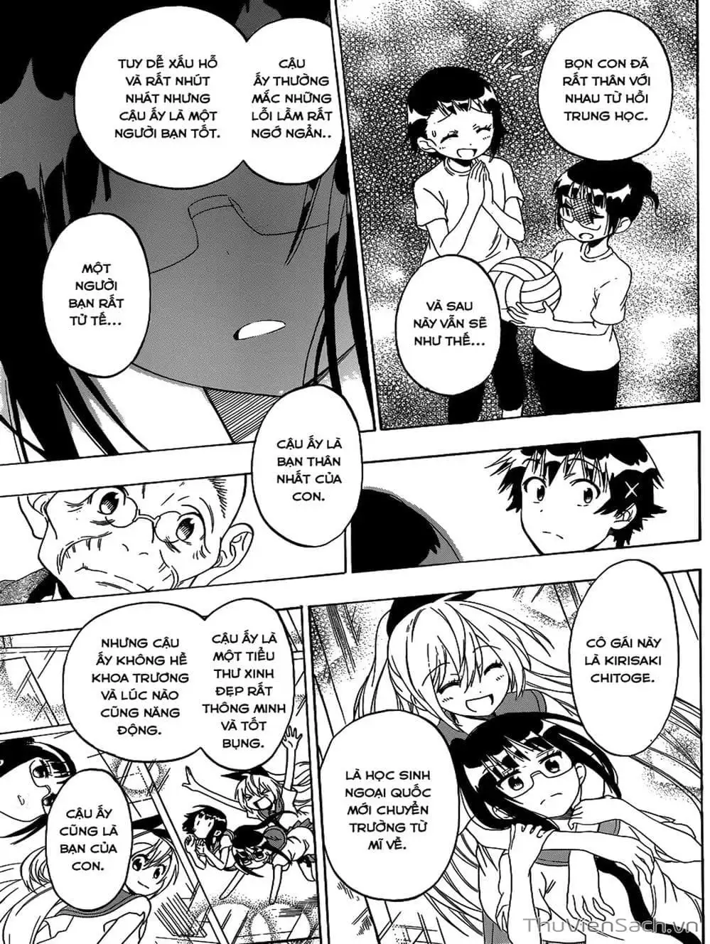 Truyện Tranh Tình Yêu Giả Tạo - Nisekoi trang 8