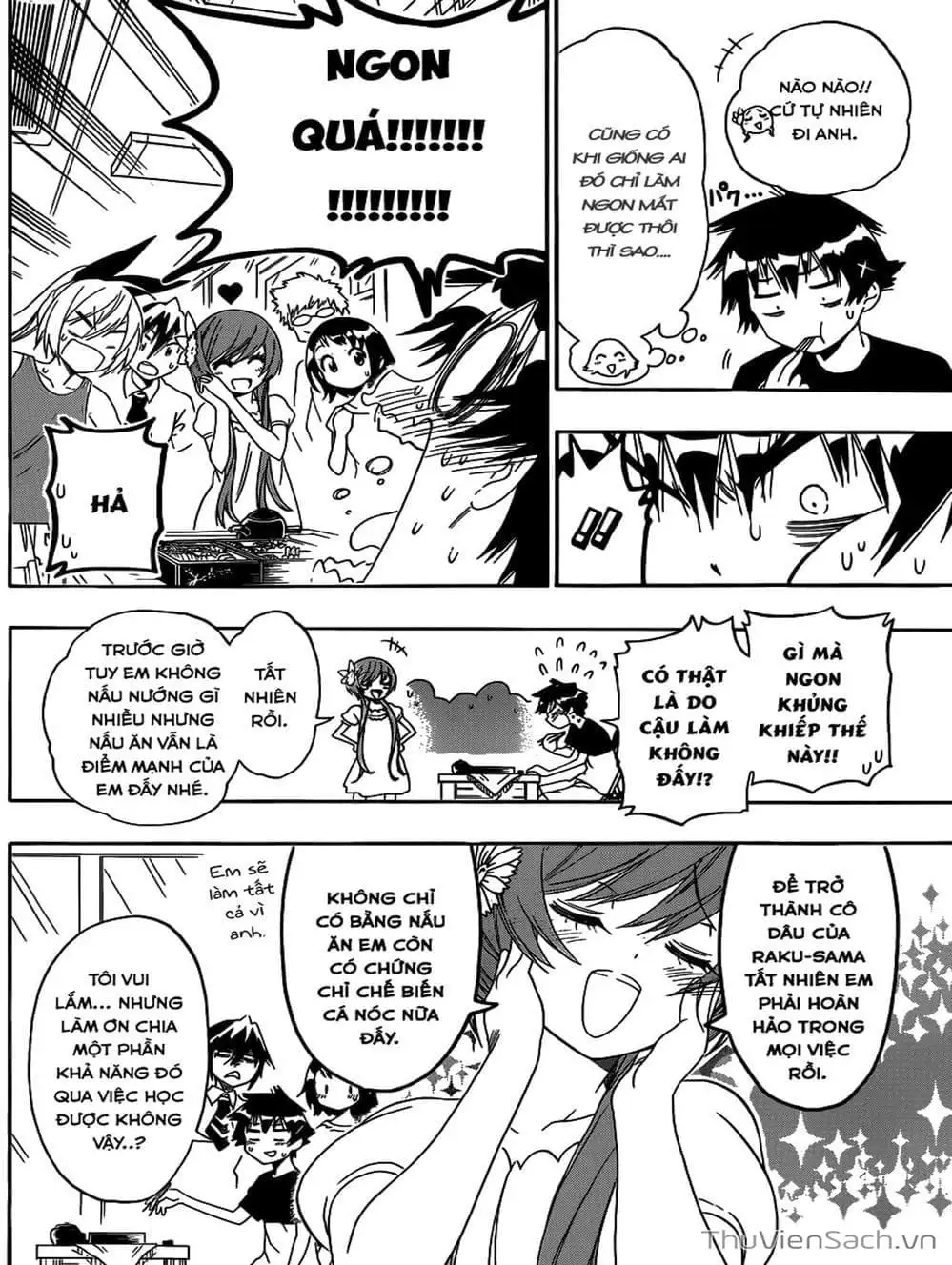 Truyện Tranh Tình Yêu Giả Tạo - Nisekoi trang 8