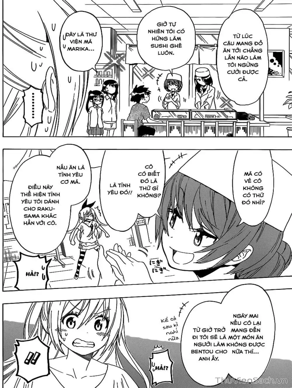 Truyện Tranh Tình Yêu Giả Tạo - Nisekoi trang 8