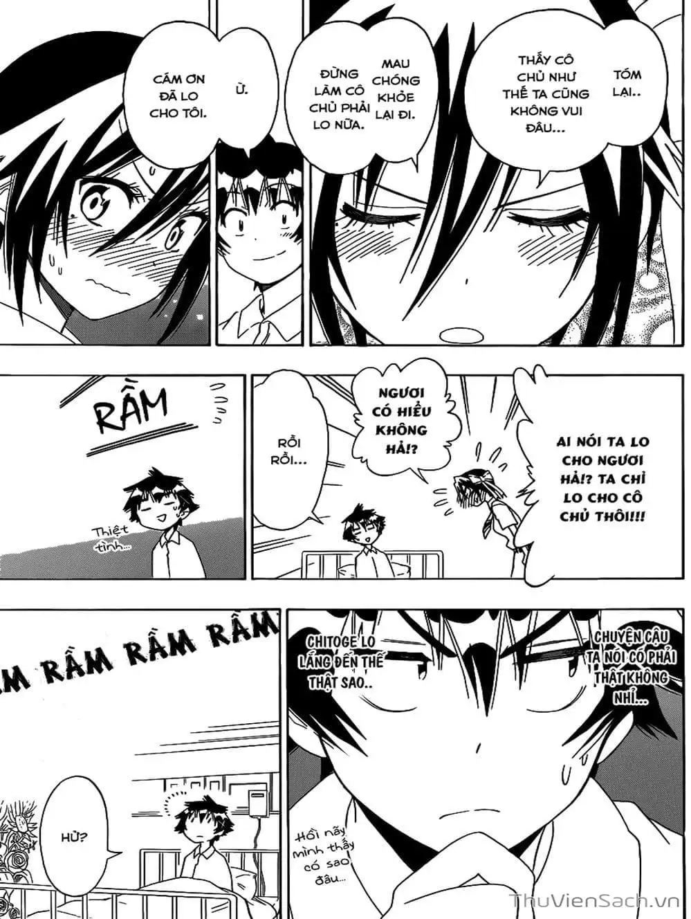 Truyện Tranh Tình Yêu Giả Tạo - Nisekoi trang 8