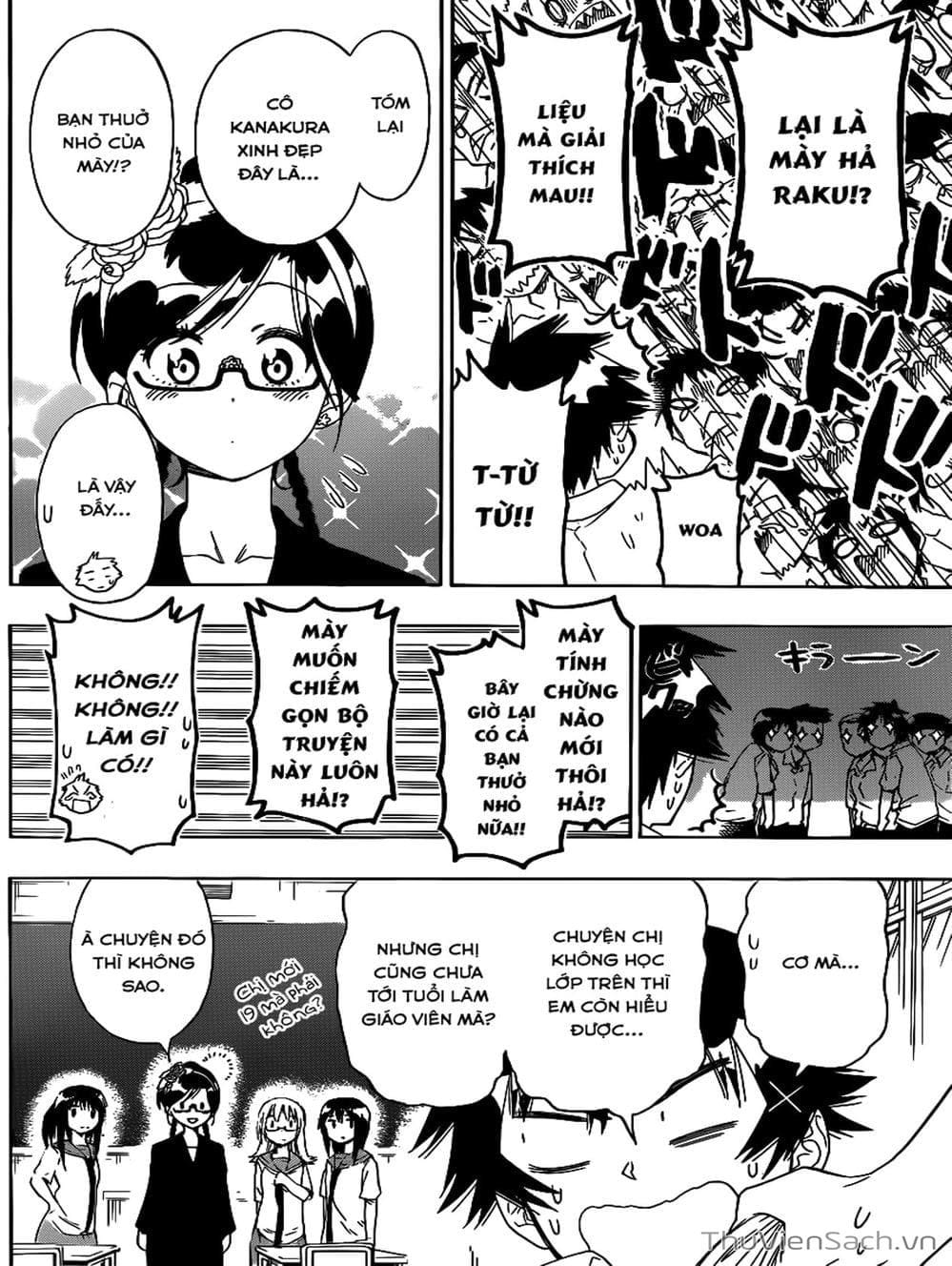 Truyện Tranh Tình Yêu Giả Tạo - Nisekoi trang 8