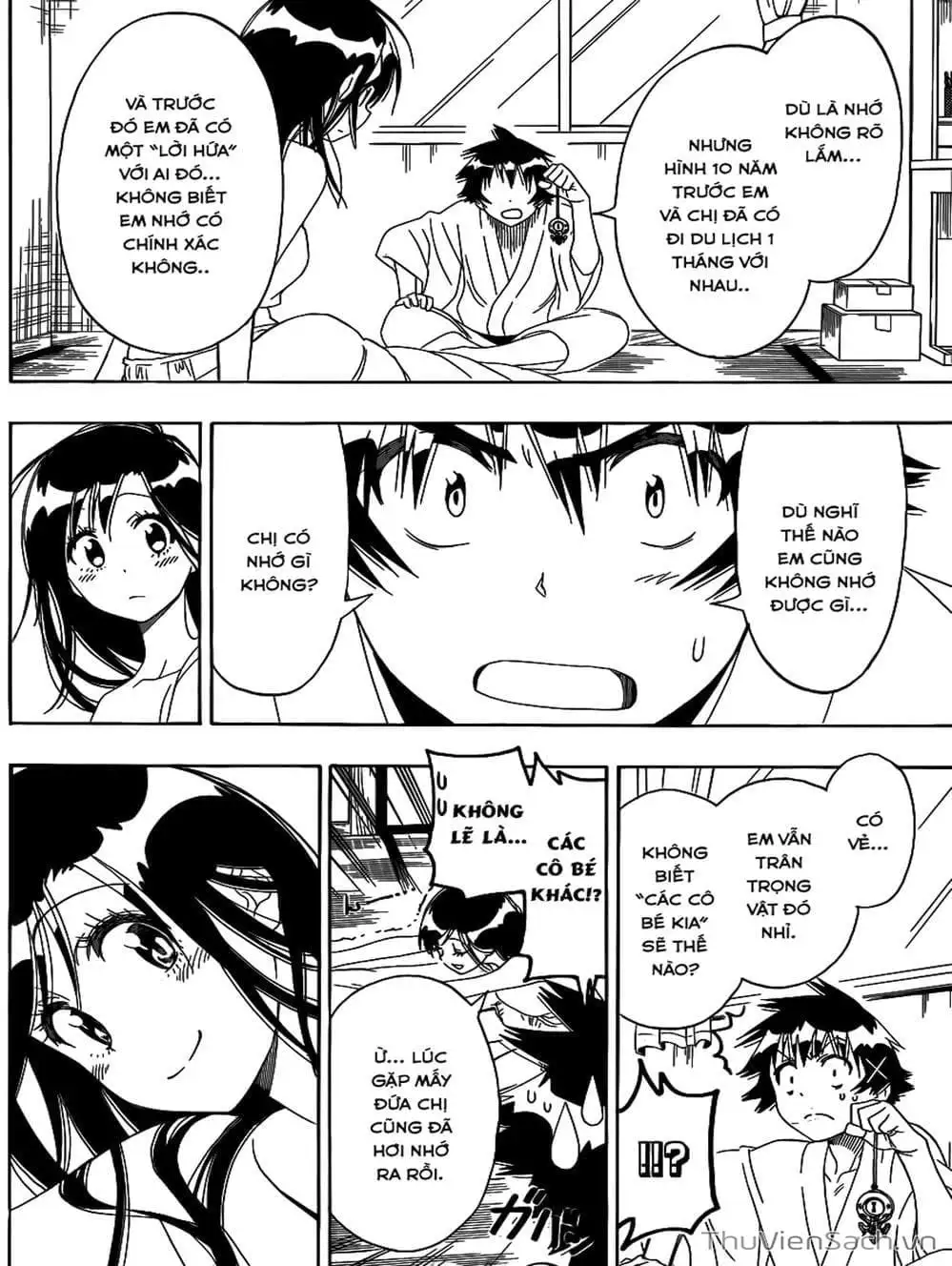 Truyện Tranh Tình Yêu Giả Tạo - Nisekoi trang 8