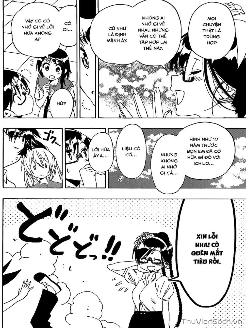 Truyện Tranh Tình Yêu Giả Tạo - Nisekoi trang 8