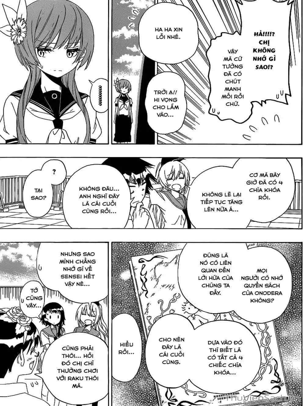 Truyện Tranh Tình Yêu Giả Tạo - Nisekoi trang 8