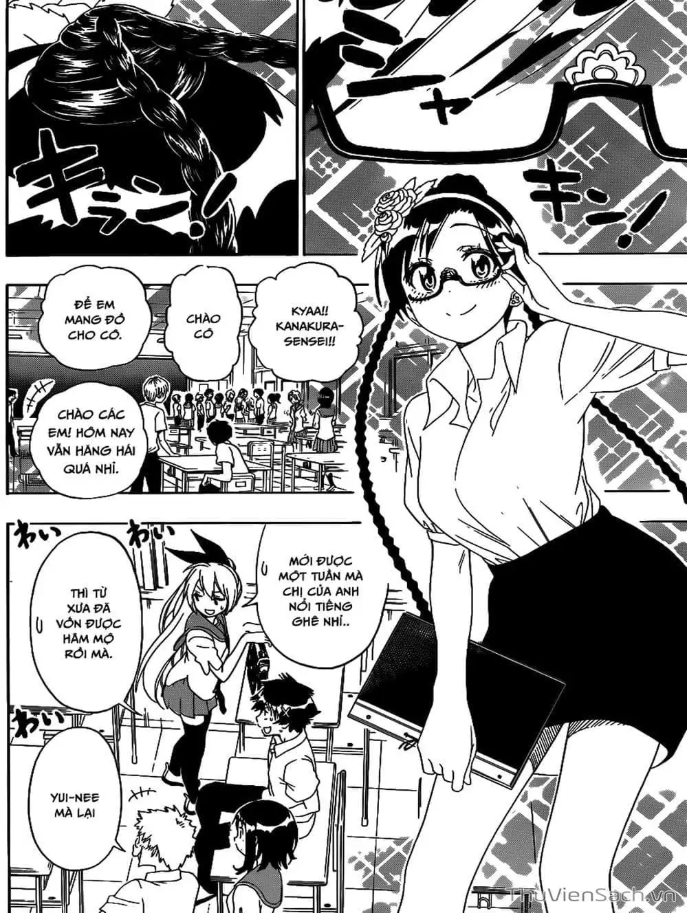 Truyện Tranh Tình Yêu Giả Tạo - Nisekoi trang 8