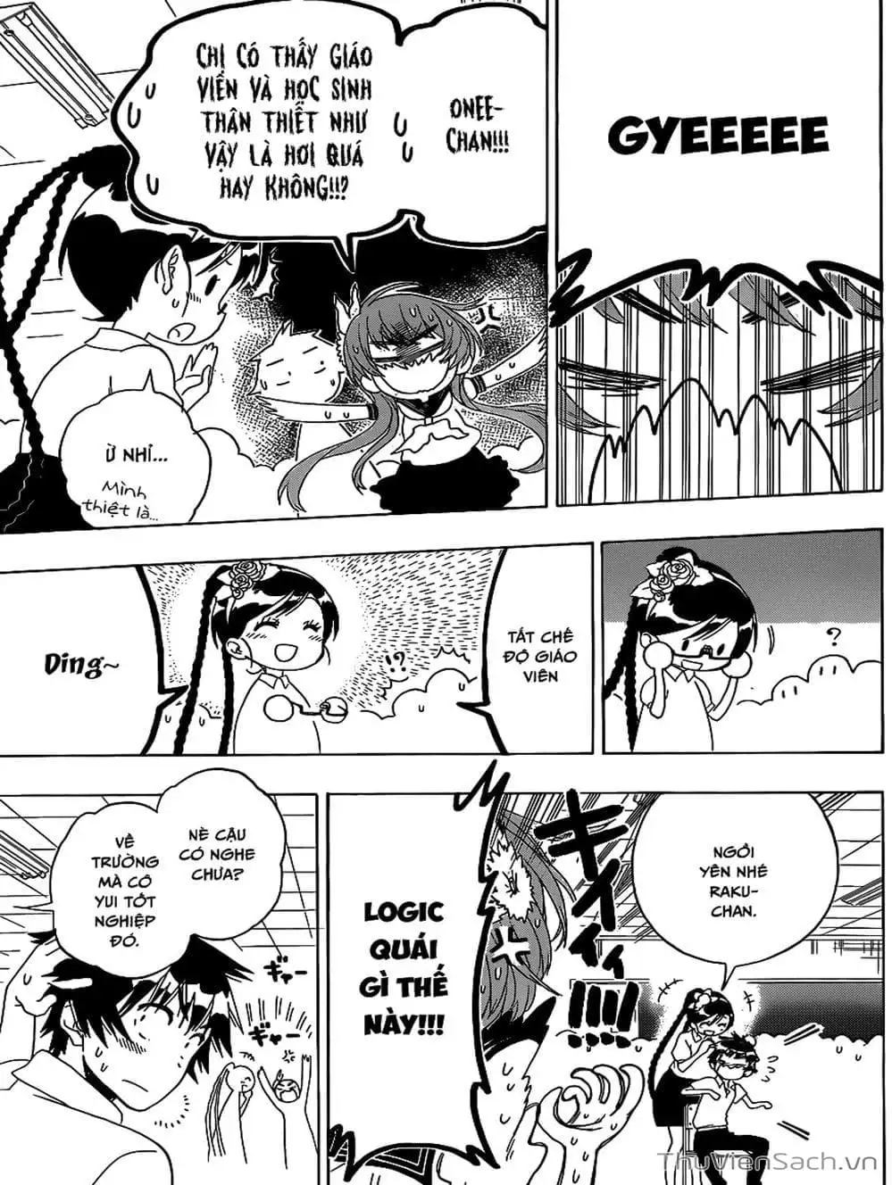 Truyện Tranh Tình Yêu Giả Tạo - Nisekoi trang 8