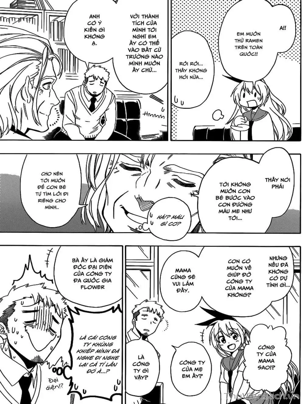 Truyện Tranh Tình Yêu Giả Tạo - Nisekoi trang 8