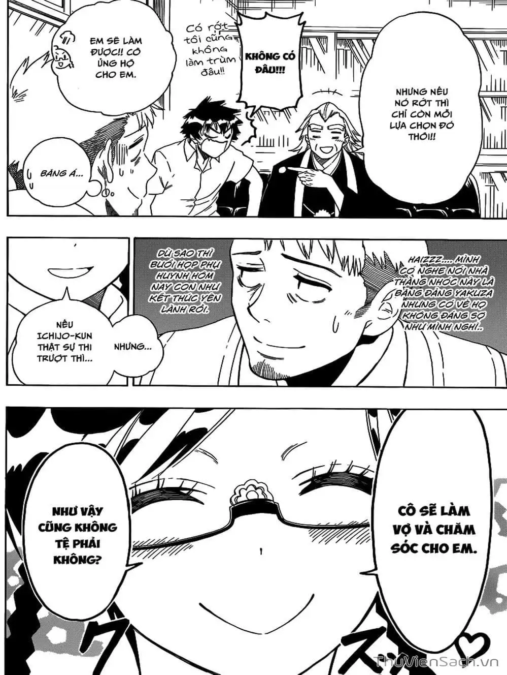 Truyện Tranh Tình Yêu Giả Tạo - Nisekoi trang 8