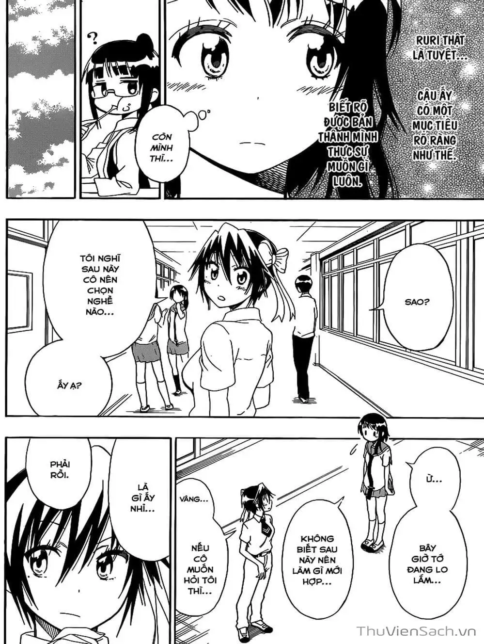 Truyện Tranh Tình Yêu Giả Tạo - Nisekoi trang 8