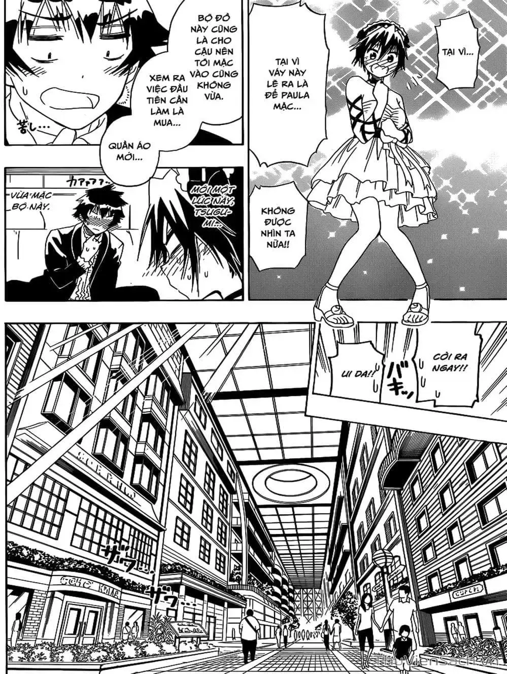 Truyện Tranh Tình Yêu Giả Tạo - Nisekoi trang 8
