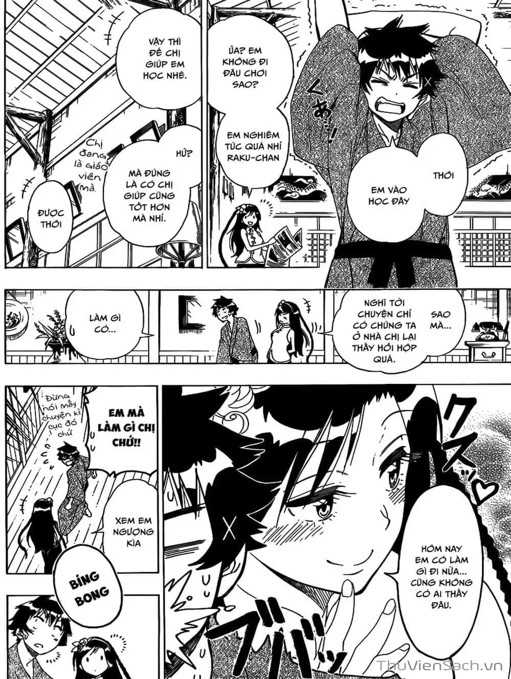 Truyện Tranh Tình Yêu Giả Tạo - Nisekoi trang 8