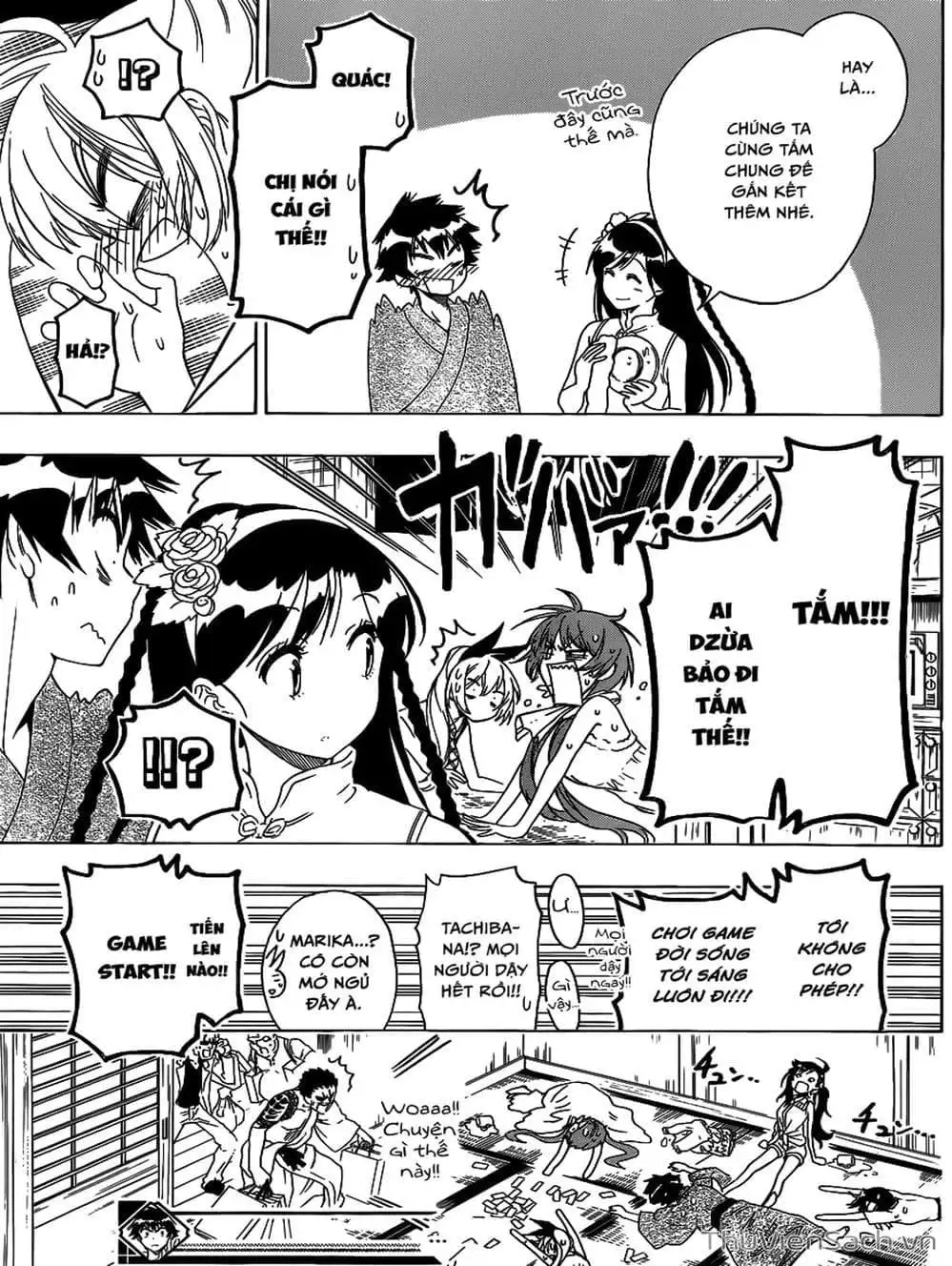 Truyện Tranh Tình Yêu Giả Tạo - Nisekoi trang 8