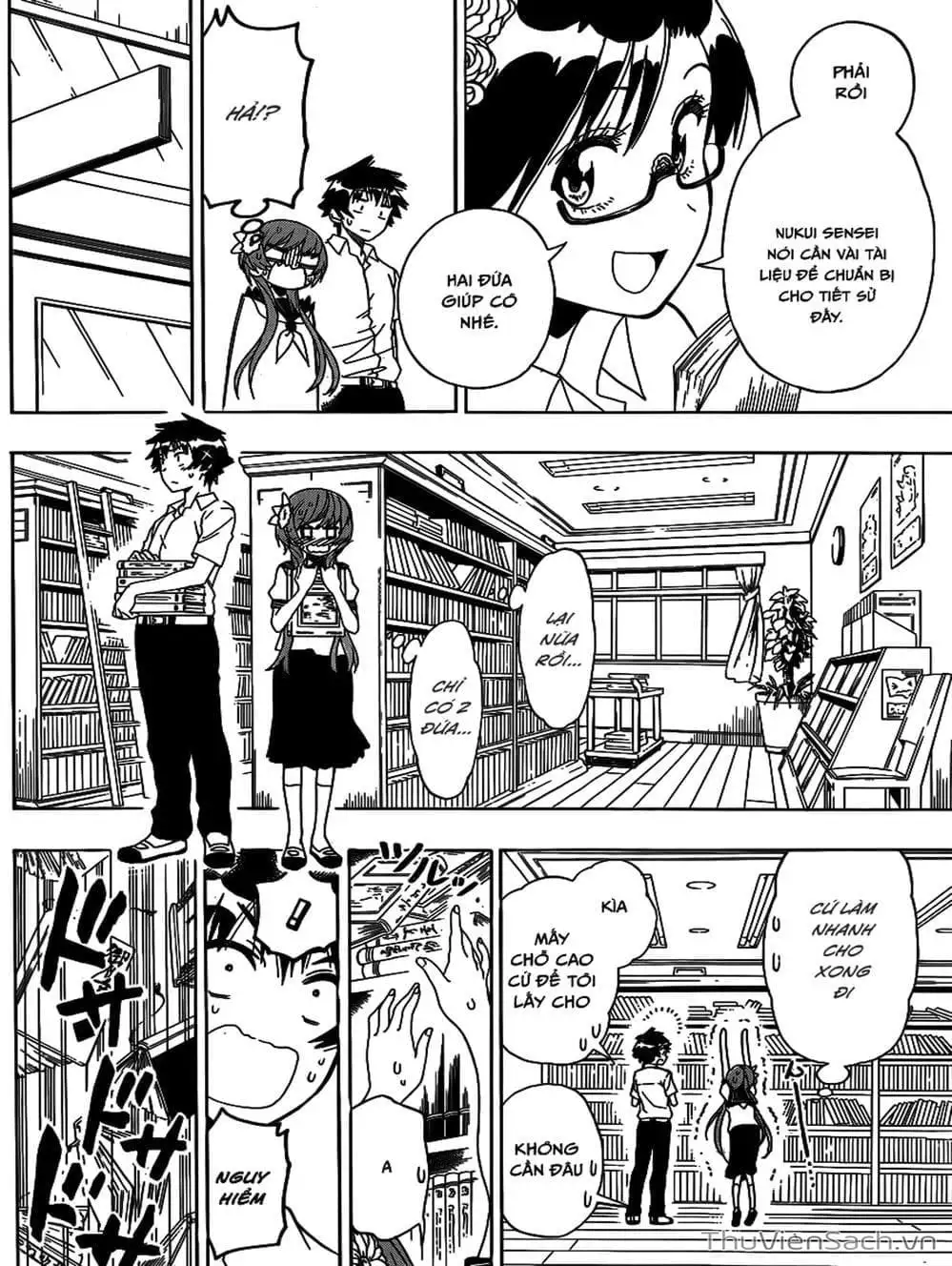 Truyện Tranh Tình Yêu Giả Tạo - Nisekoi trang 8