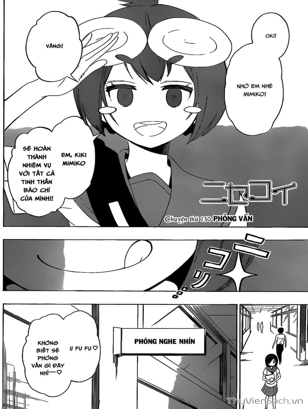 Truyện Tranh Tình Yêu Giả Tạo - Nisekoi trang 8