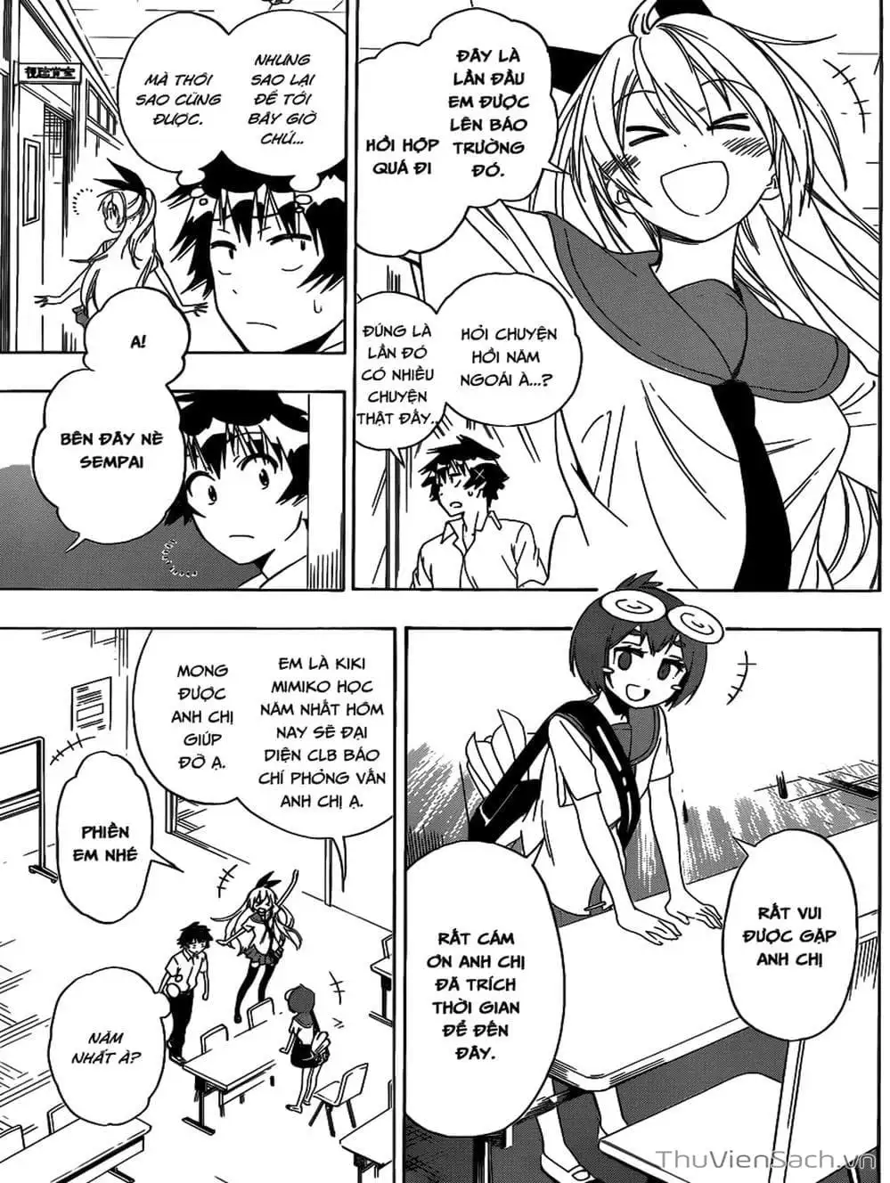 Truyện Tranh Tình Yêu Giả Tạo - Nisekoi trang 8