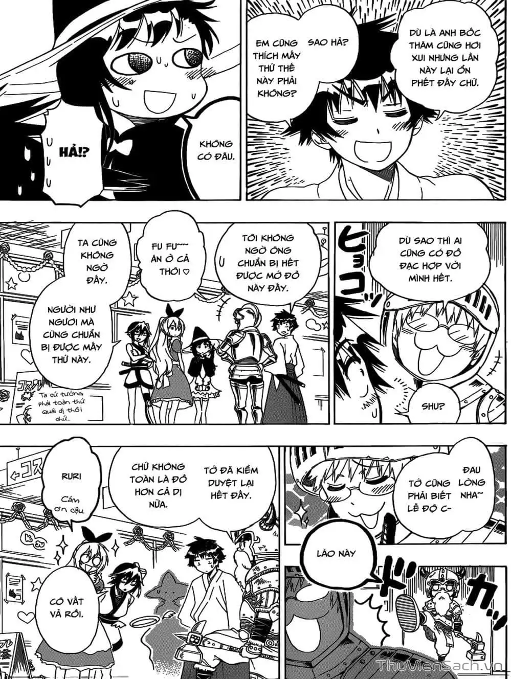 Truyện Tranh Tình Yêu Giả Tạo - Nisekoi trang 8