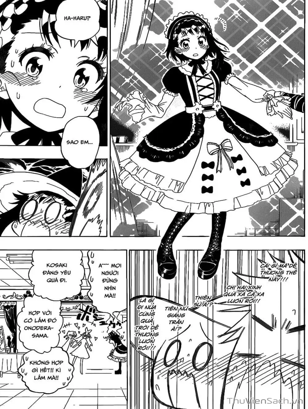 Truyện Tranh Tình Yêu Giả Tạo - Nisekoi trang 8