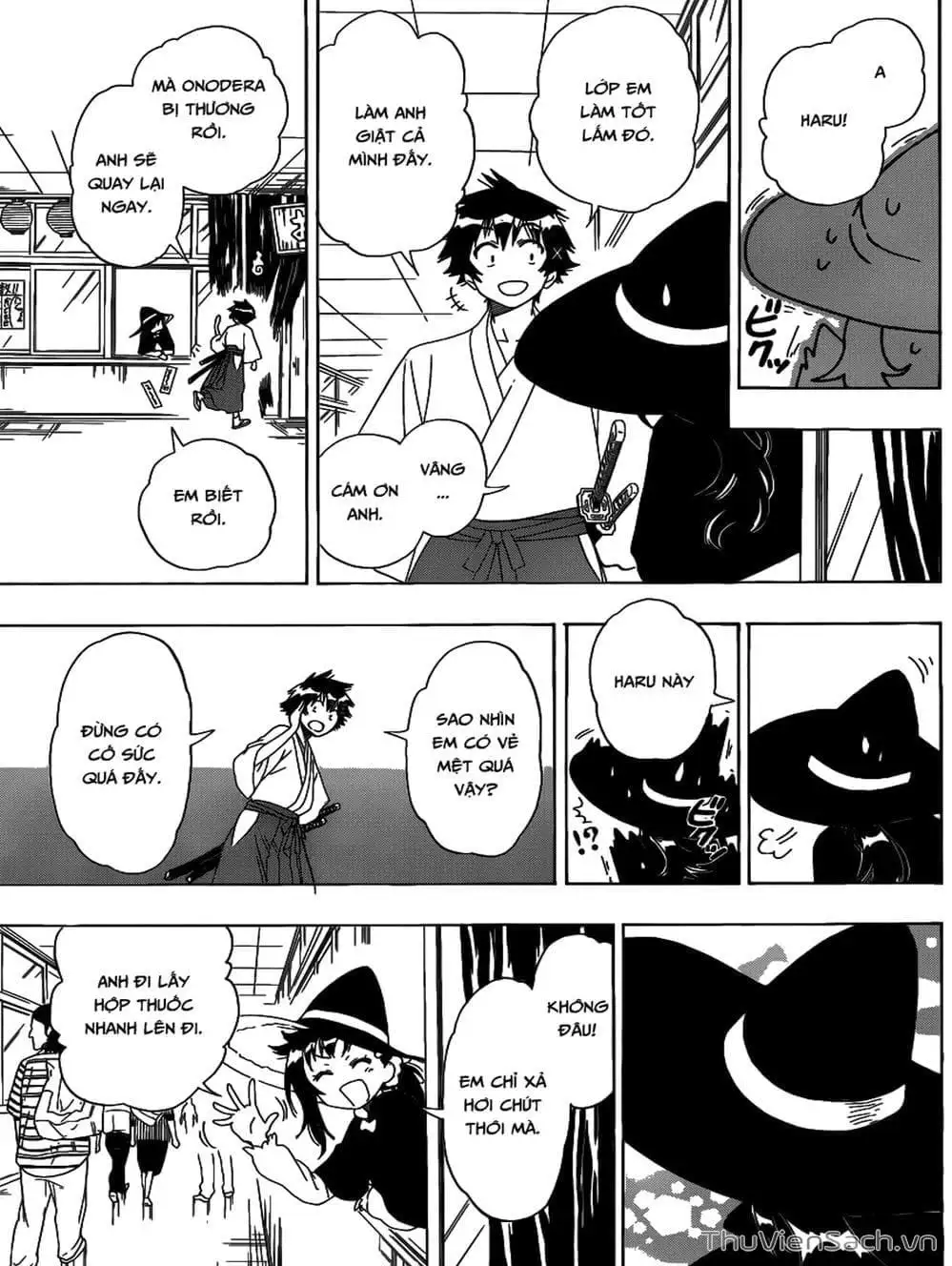 Truyện Tranh Tình Yêu Giả Tạo - Nisekoi trang 8