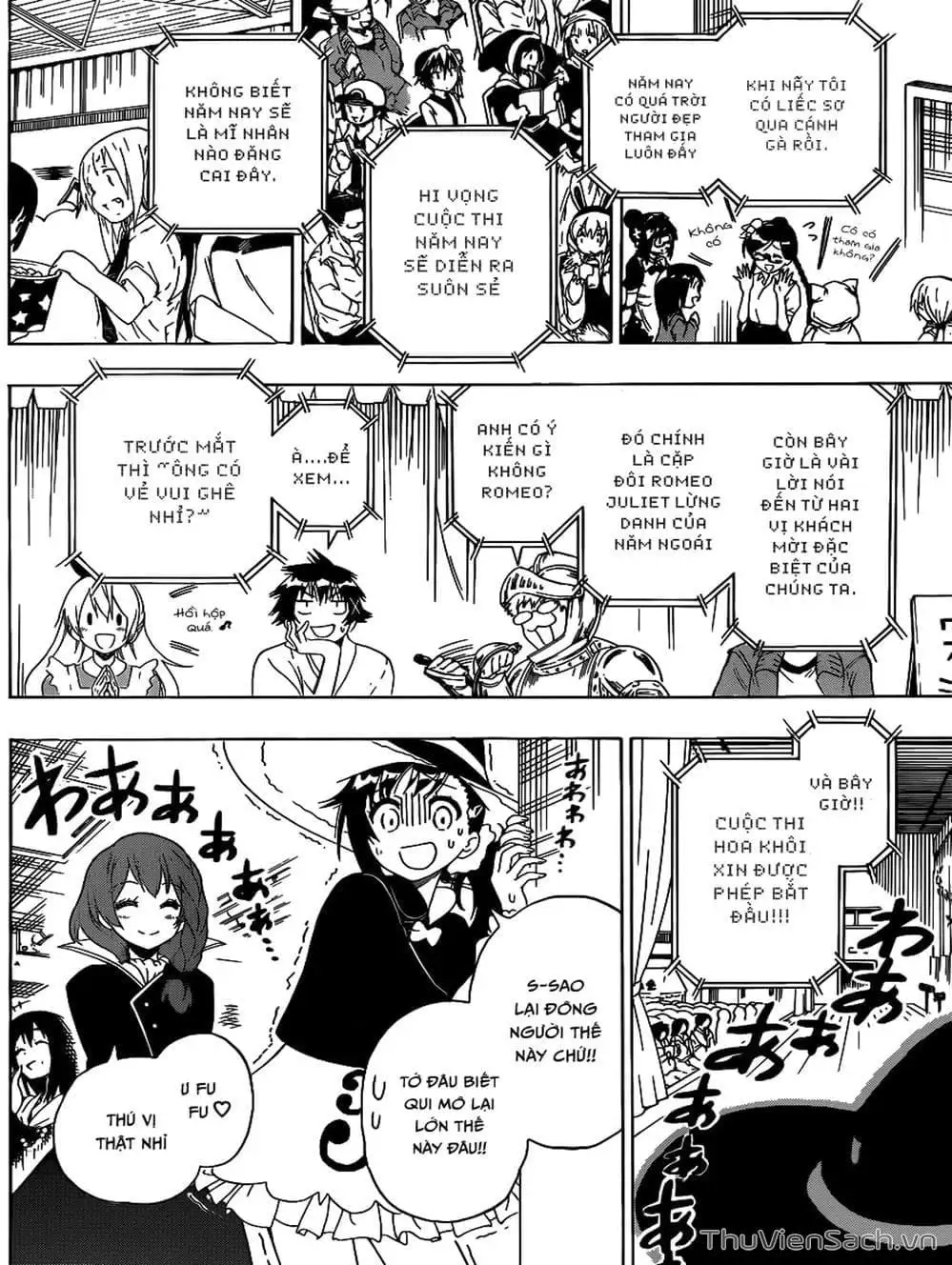 Truyện Tranh Tình Yêu Giả Tạo - Nisekoi trang 8