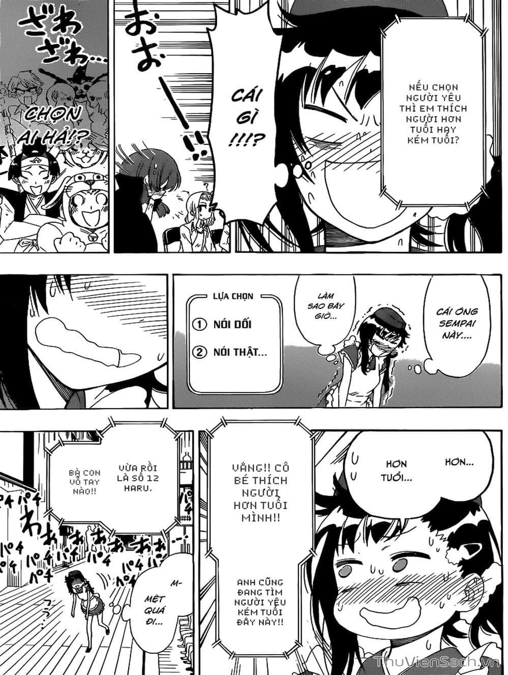 Truyện Tranh Tình Yêu Giả Tạo - Nisekoi trang 8