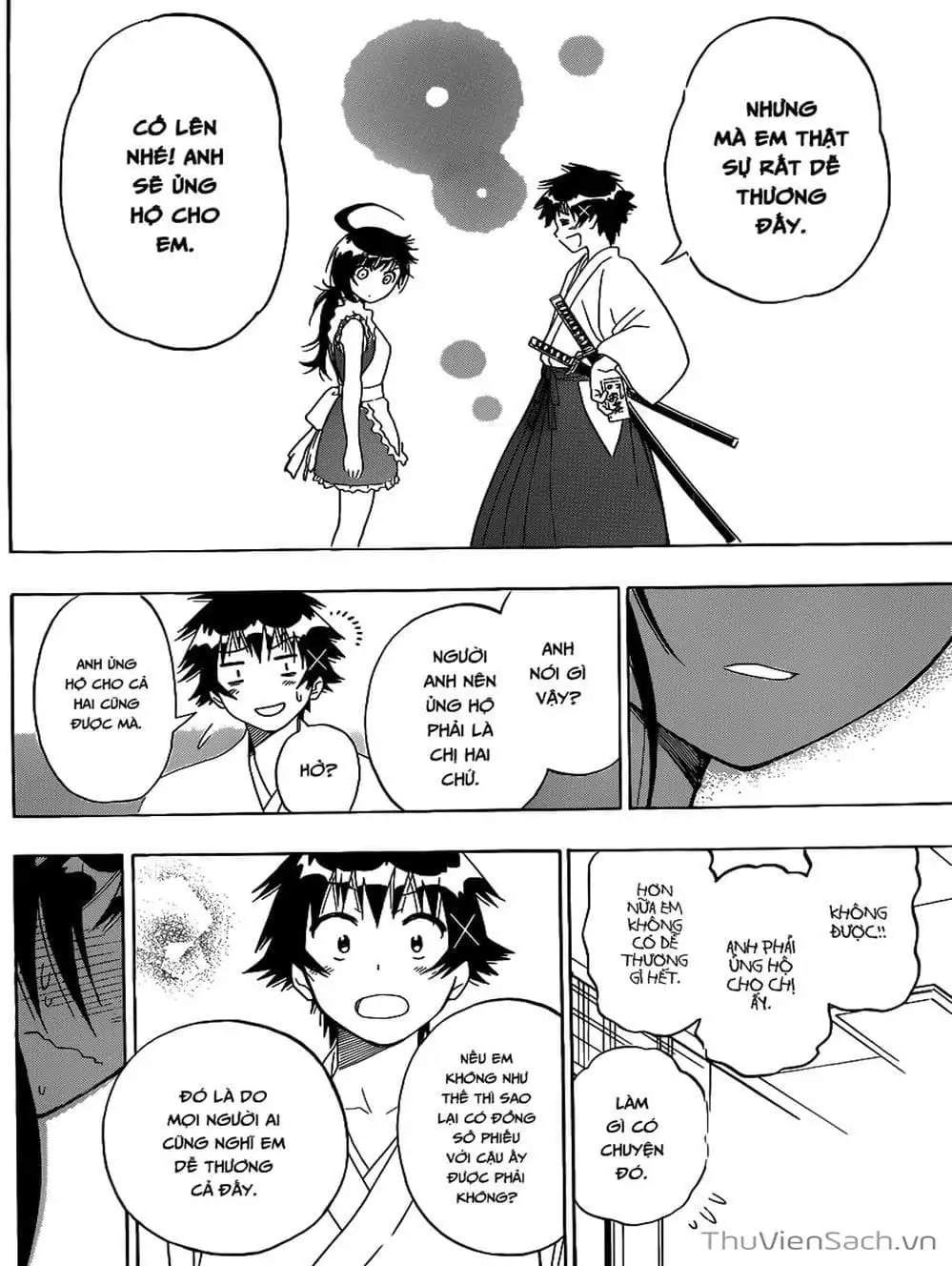 Truyện Tranh Tình Yêu Giả Tạo - Nisekoi trang 8
