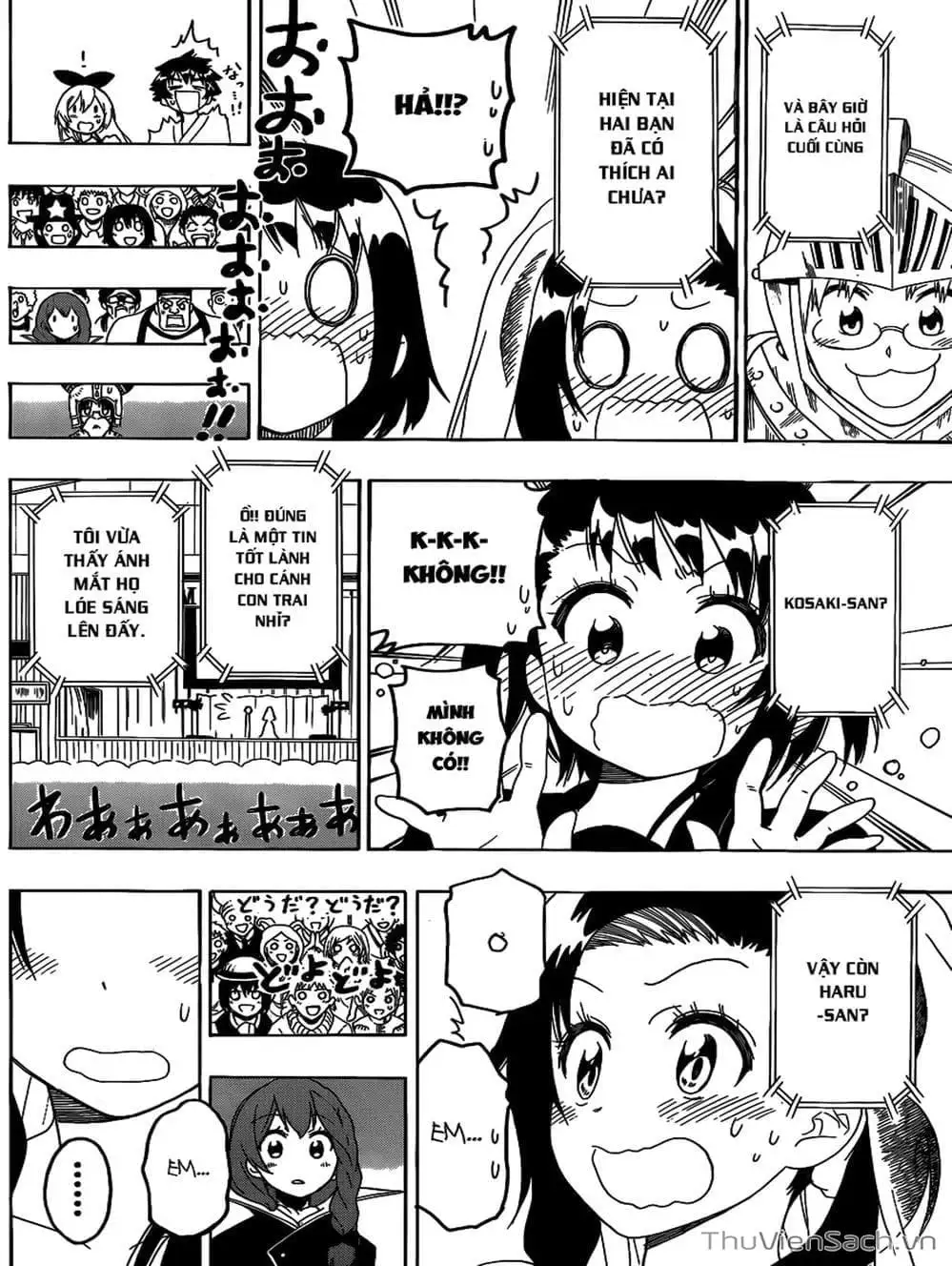 Truyện Tranh Tình Yêu Giả Tạo - Nisekoi trang 8
