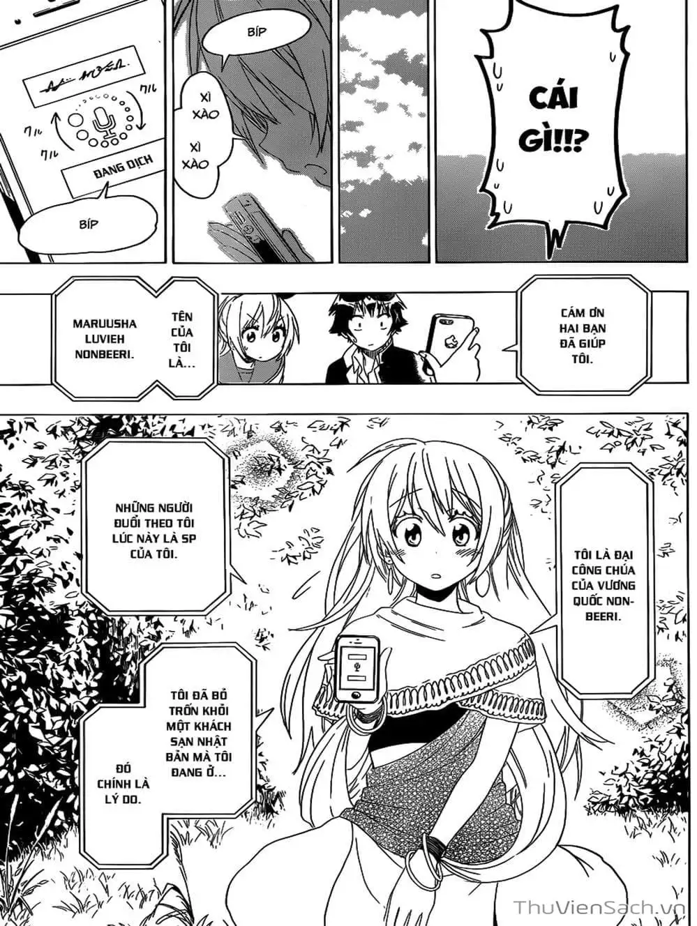 Truyện Tranh Tình Yêu Giả Tạo - Nisekoi trang 8