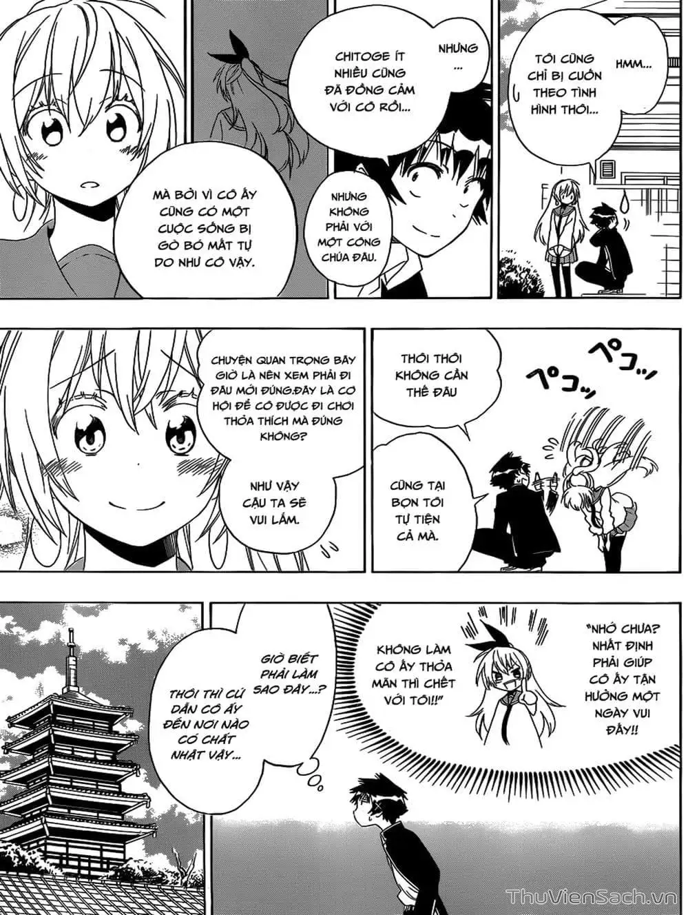 Truyện Tranh Tình Yêu Giả Tạo - Nisekoi trang 8