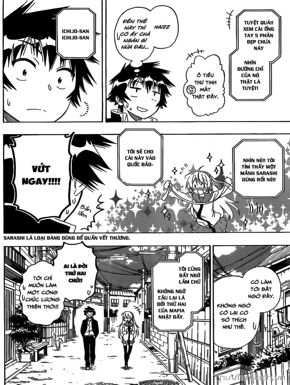 Truyện Tranh Tình Yêu Giả Tạo - Nisekoi trang 8