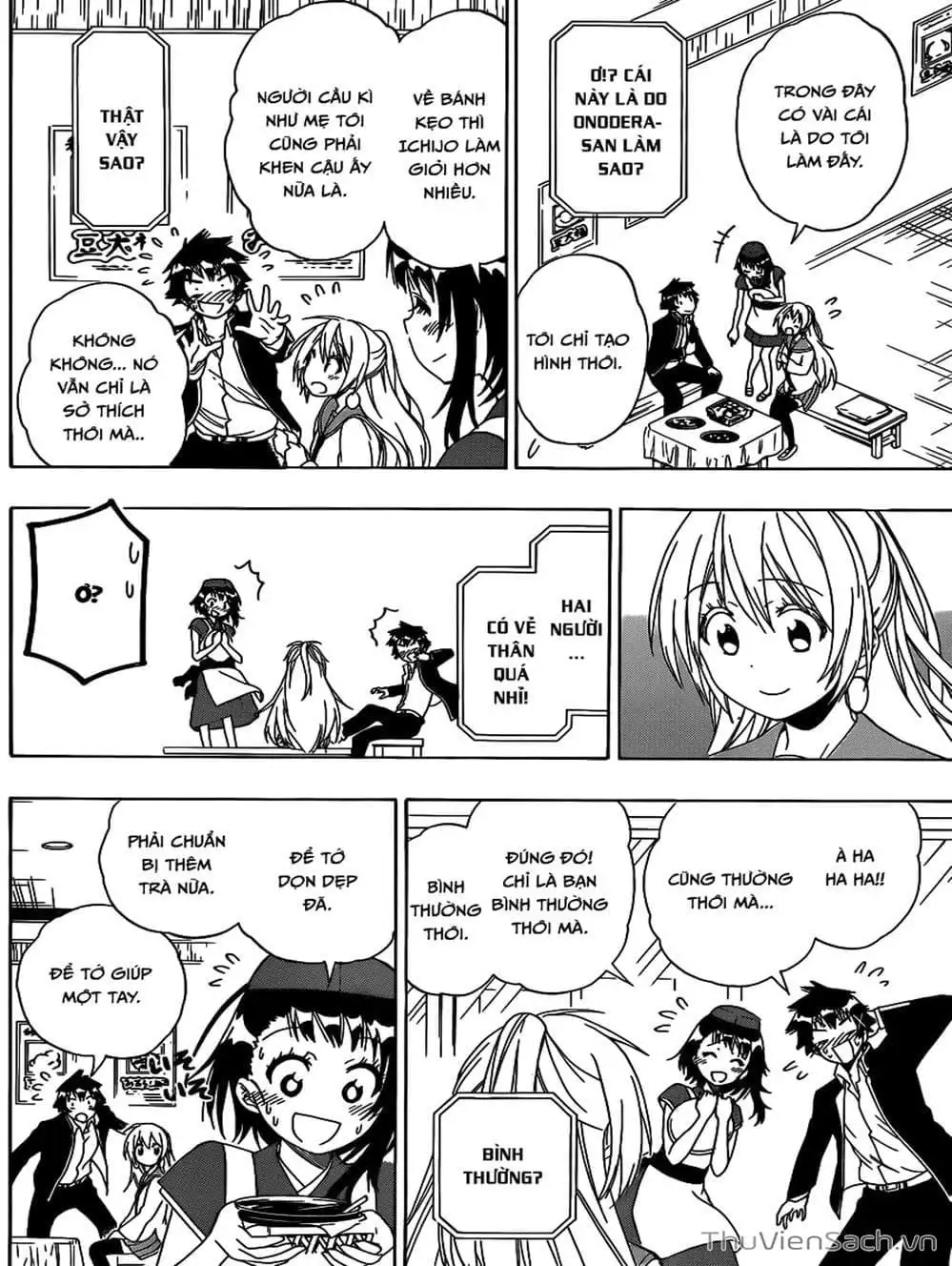 Truyện Tranh Tình Yêu Giả Tạo - Nisekoi trang 8