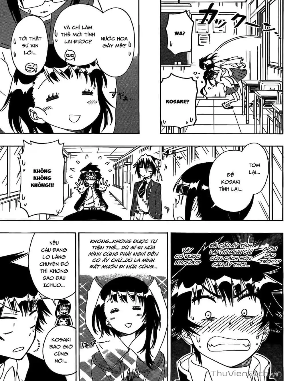 Truyện Tranh Tình Yêu Giả Tạo - Nisekoi trang 8