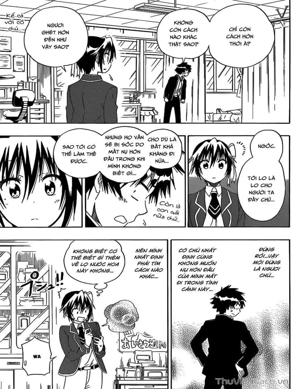 Truyện Tranh Tình Yêu Giả Tạo - Nisekoi trang 8