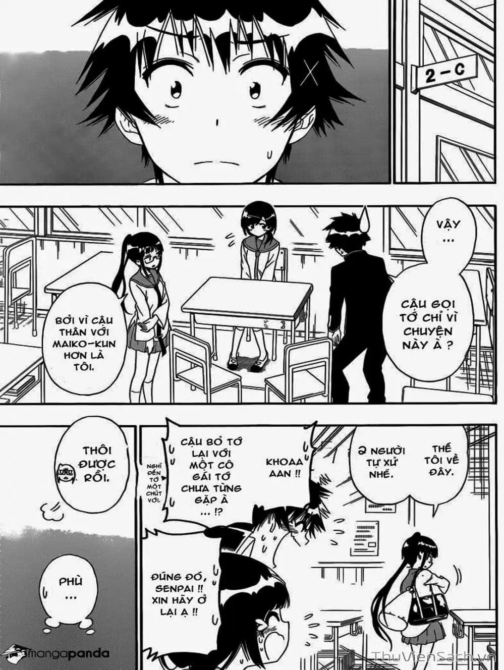 Truyện Tranh Tình Yêu Giả Tạo - Nisekoi trang 8