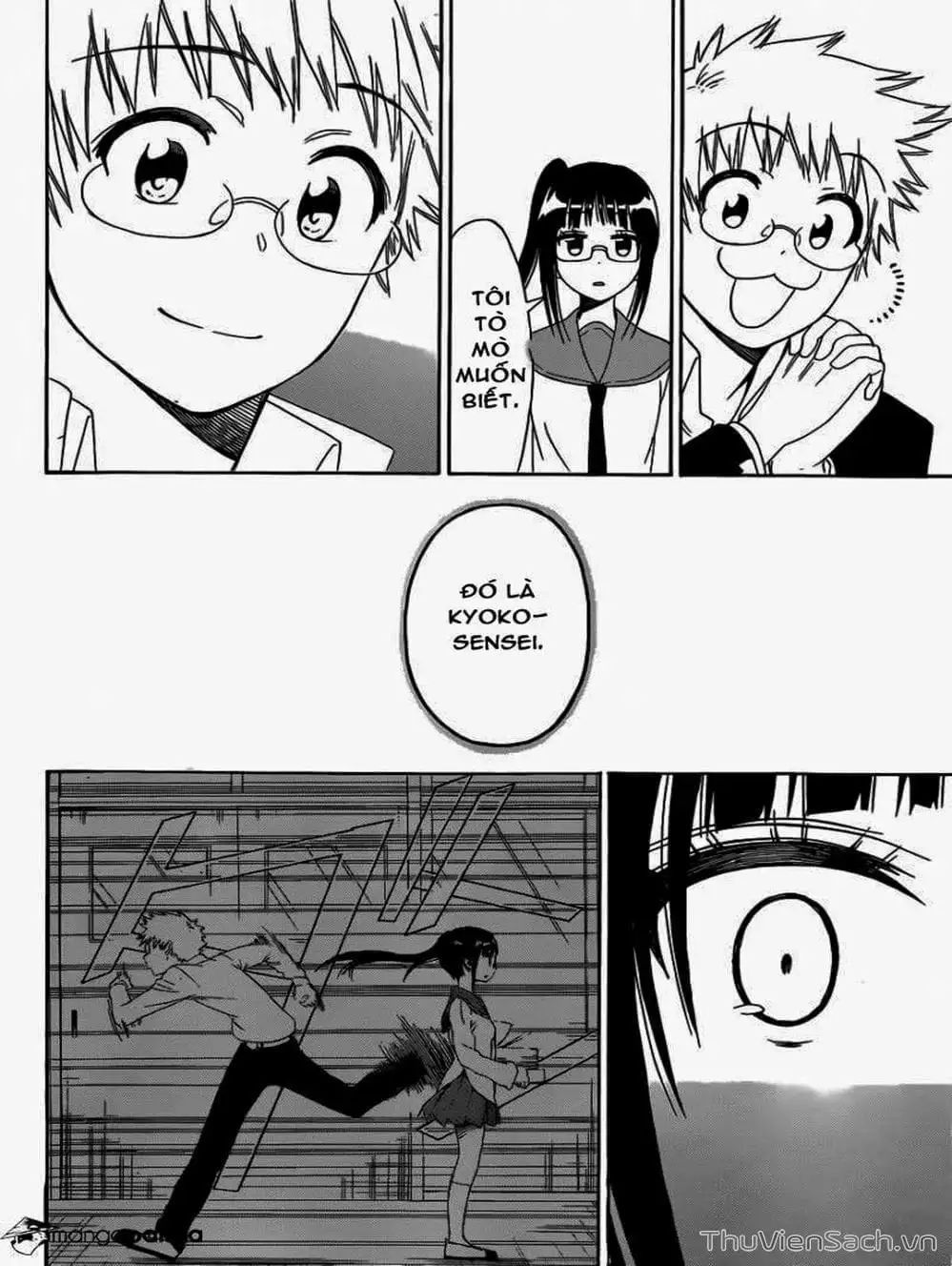 Truyện Tranh Tình Yêu Giả Tạo - Nisekoi trang 8
