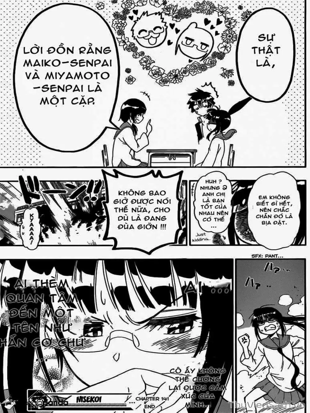 Truyện Tranh Tình Yêu Giả Tạo - Nisekoi trang 8