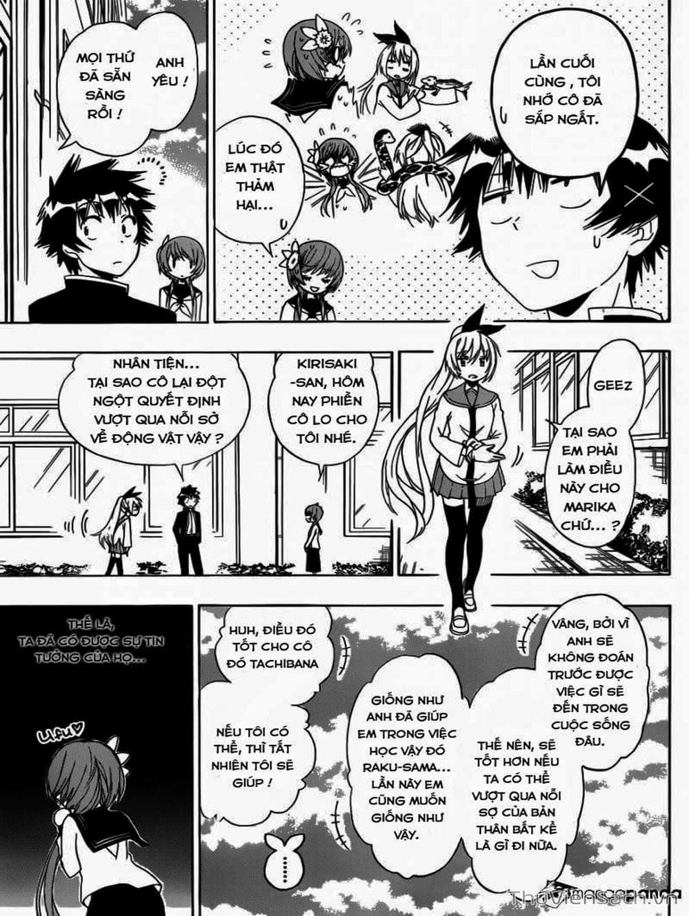 Truyện Tranh Tình Yêu Giả Tạo - Nisekoi trang 8