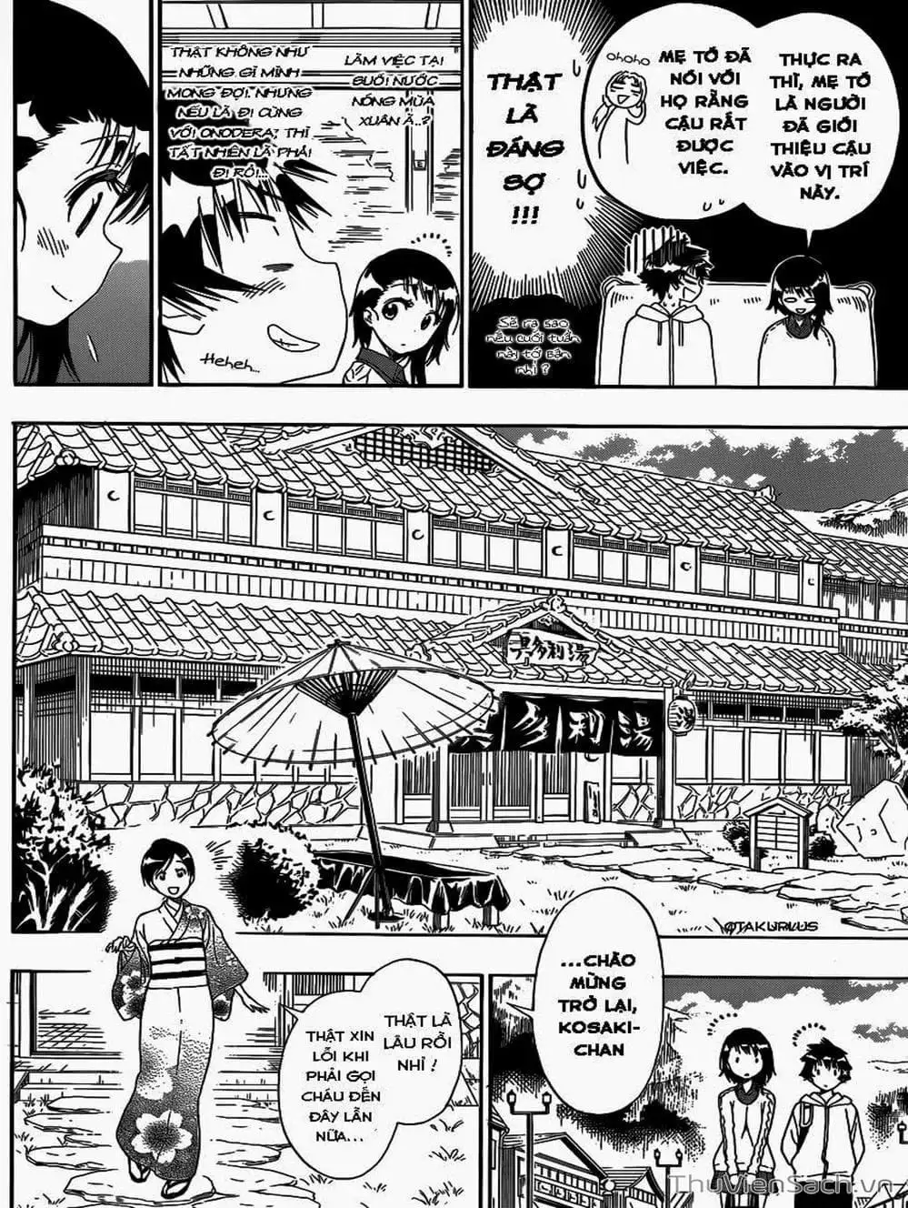 Truyện Tranh Tình Yêu Giả Tạo - Nisekoi trang 8