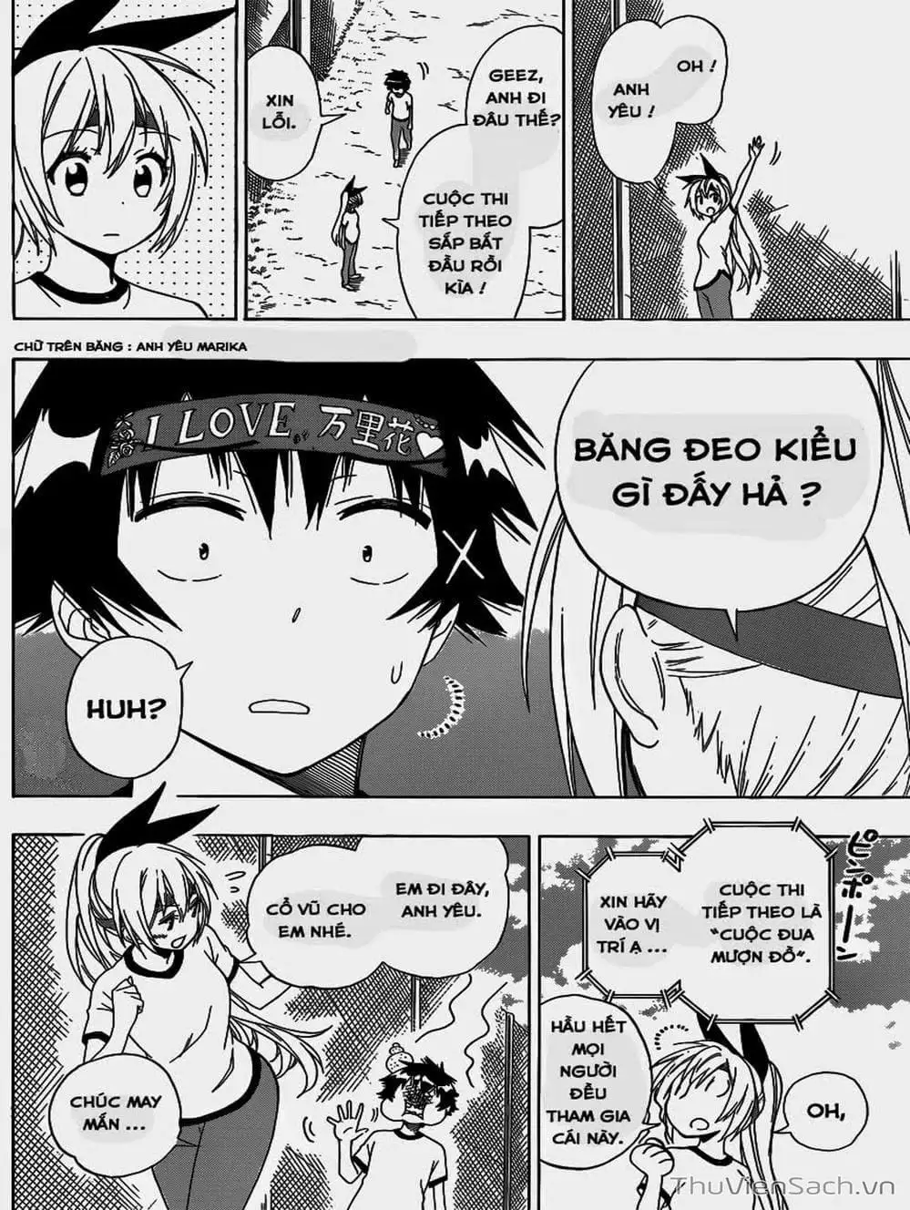Truyện Tranh Tình Yêu Giả Tạo - Nisekoi trang 8